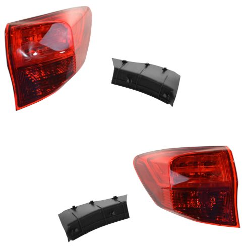 13-15 Acura RDX Outer Taillight Pair