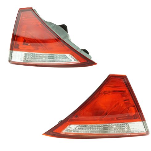 15 Toyota Camry; 16 Camry (w/Clear Reverse Lens) Inner Trunk Panel Mounted Taillight Pair