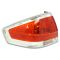 08-11 Ford Focus Sedan Tail Light Chrome Trim RH