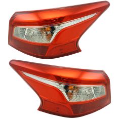 16-17 Nissan Sentra Outer Taillight Pair