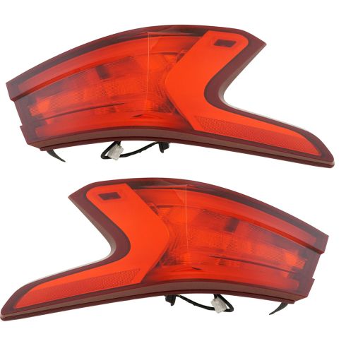 16-17 Nissan Maxima Outer Tail Light Pair