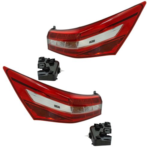 16-18 Toyota Avalon Outer Tail Light Pair