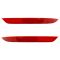 16-17 Honda Accord Sedan Rear Bumper Reflector Pair