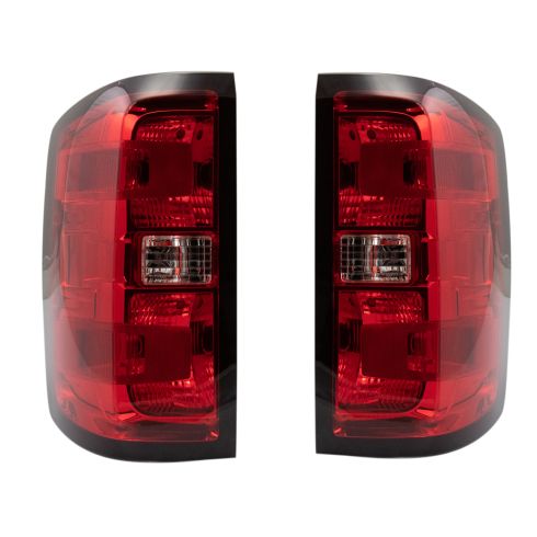 Chevrolet GMC Driver & Passenger Side 2 Piece Tail Light Set Eagle