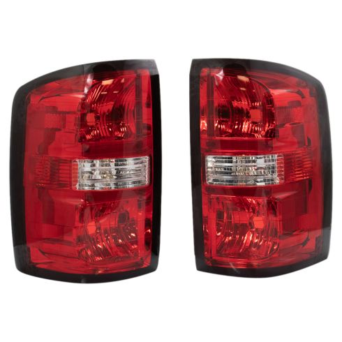 1ALTP01183-GMC Driver & Passenger Side 2 Piece Tail Light Set Eagle Eyes  GM632-U0002-SD3V