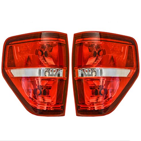 09-14 Ford F150 Tail Light Pair