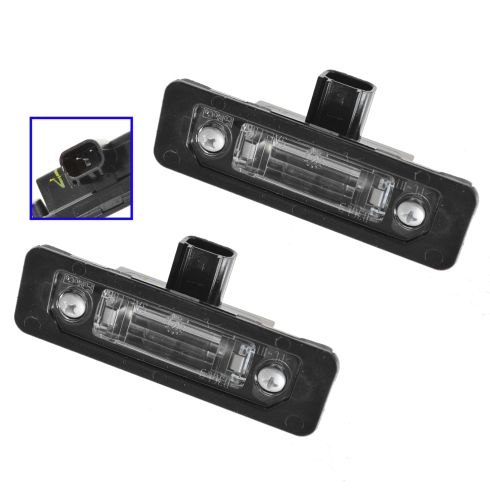 06-14 Ford, Lincoln, Mercury Multifit Rear License Plate Light Assy PAIR (FORD)