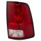 09-19 Ram 1500; 10-18 2500, 3500 (Non LED Type) Taillight w/Bulb Socket & Fasterner PR RR (Mopar)