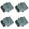 12-13 Mzda 3; 13-15 CX-5; 04-11 Mzda 3 Inner/Outer Taillight Bulb Socket (w/o Bulb) Set of 4 (Mazda)