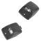 05-07 Toyota Tacoma; 07-08 Tundra Rear Bumper Mounted License Plate Light Lens w/Hsg Pair (Toyota)