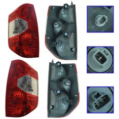 14-15 Toyota Tundra Taillight Assy Pair (Toyota)