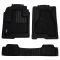 Custom Accessories Smart Fit: Trim to Fit All Season HD BLACK Rubber TRUCK Floor Mat (3 PIECE SET)