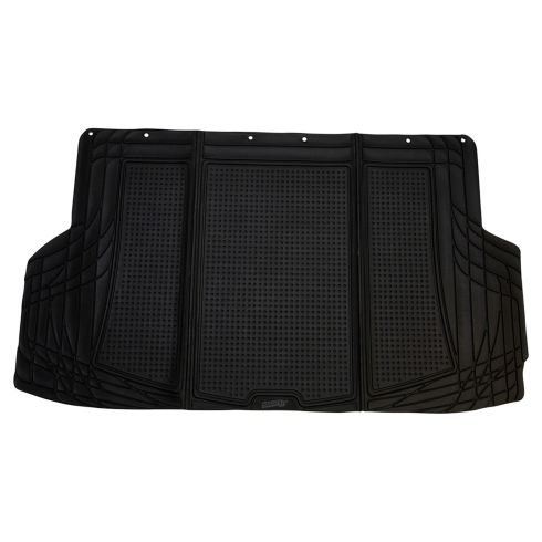 Custom Accessories Smart Fit: Trim to Fit All Season HD BLACK Rubber SUV/CROSSOVER Cargo Mat