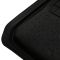 Custom Accessories Custom Mats: Trim to Fit All Season BLACK Rubber DEEP TRAY Floor Mat (2 PCE SET)