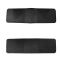 2011-15 Ford Econoline Van Front & Rear Black Rubber All Weather Floor Mat (Set of 4)