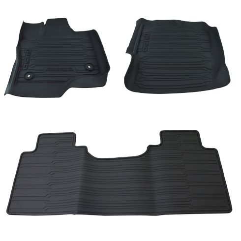 2015 17 Ford F150 Floor Mat 3 Piece Set Ford Oem Hl3z 1813300 Aa