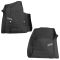 15-16 Sierra (w/o Man Shft TC) ~GMC~ Logoed Jet Black Tub Style Front Rubber Floor Liner PAIR (GM)