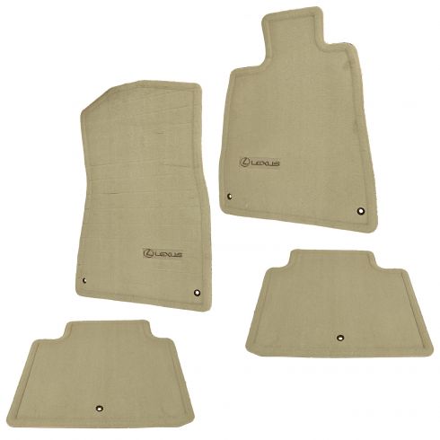 Lexus Gs300 Gs350 Gs450h Gs460 Cashmere Tan Carpet Floor Mat 4