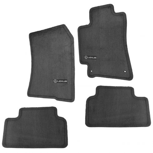 2001 05 Lexus Is300 Black Carpet Floor Mat 4 Piece Set Lexus