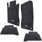 03-09 MB E320, E350, E500, E550, E55 AMG Embrd ~Mercedes Benz~ Blk Carpeted Flr Mat (Set of 4) (MB)