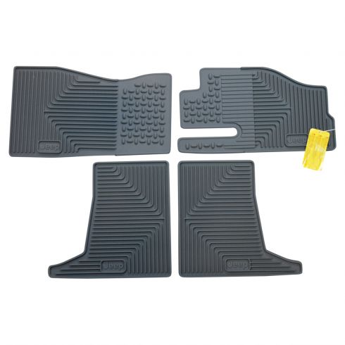 Jeep Commander Xk Grand Cherokee Slate Gray Molded Rubber Floor