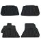 10-14 Legacy, Outback Mld Blk Rubber ~SUBARU~ Logoed All Weather Floor Mat Kit (Set of 4) (Subaru)