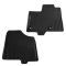 13-14 Toyota Sienna Black Rubber Floor Mat Set (8 Piece) (Toyota)