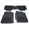 15-16 Camry Molded Black Rubber ~Camry~ Logoed Frnt & Rear All Season Floor Mats (Set of 3) (Toyota)