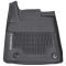 12-16 Tundra Crewmax ~TUNDRA~ Logoed All Weather Tub Style Blk Rubber Floor Mats (Set of 3) (Toyota)