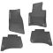 11-15 VW Touareg Black Rubber Molded ~TOUAREG~ Logoed ~Monster~ Floor Mats (Set of 4) (Volkswagen)