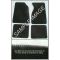 91-96 Chevy Caprice, Buick Roadmaster; 94-96 Impala 4 Piece Floor Mat Set (w/o Snaps) in 801-Black