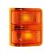 08-12 Ford Super Duty F250-F450 PU w/OE Tow Mirrors Amber Turn Signal Lens w/Bulbs PAIR (Mirror MTD)