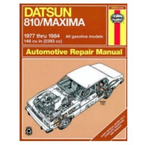 1977-84 Nissan Datsun Maxima 810 Haynes Repair Manual