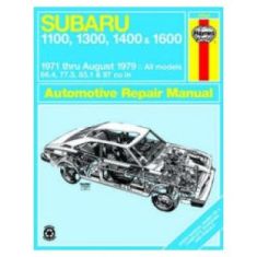1971-79 Subaru 1100 1300 1400 1600 Haynes Repair Manual