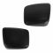 04-14 Nissan Titan (w/Tow Mirror) Textured Black Mirror Cover Upgrade PAIR (Clip On)