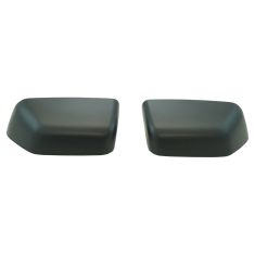 15-17 Ford F150 (w/AM & OE, OE Type Tow Mirrors) Clip in Textured Mirror Cap PAIR