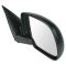 99-07 GM PU Truck Manual Mirror Textured Blk RH