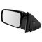 88-01 Chevy PU Manual Mirror Blk LH