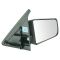 85-94 S10 Manual Mirror Blk RH