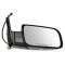 88-00 Chevy PU Power Mirror Blk RH