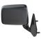 86-97 Nissan PU Truck Manual Mirror Blk RH