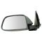 89-95 Toyota PU Manual Mirror Blk LH