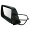 84-96 Cherokee Power Mirror Blk LH