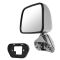 87-88 Toyota Pickup; 87-89 4Runner Chrome Manual Mirror LH