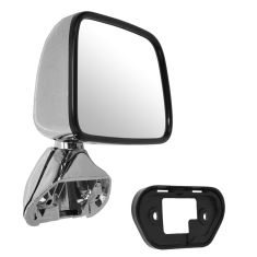 87-88 Toyota Pickup; 87-89 4Runner Chrome Manual Mirror RH