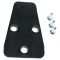 87-02 JEEP Wrangler, blk (folding) Man Mir LH