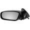 00-05 MITSUBISHI Eclipse, blk Manual Remote Mirror LH