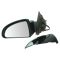 2005-07 Chevy Cobalt Mirror Power Black for 2dr Coupe LH