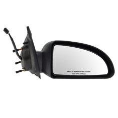 2005-07 Chevy Cobalt Mirror Power Black for 2dr Coupe RH