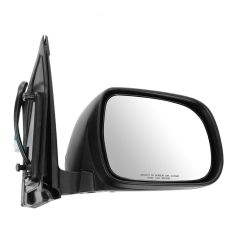 TRQ Power Heated Side View Mirror Assembly Paint to Match RH for Sienna